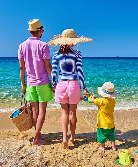 beach family vacation packages